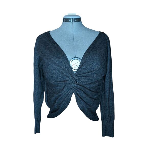 Women's Victoria's Secret Gray Twist Sweater, Size Medium - Picture 1 of 8